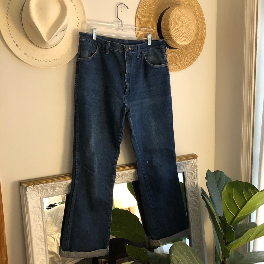 True Vintage Rustler blue jeans